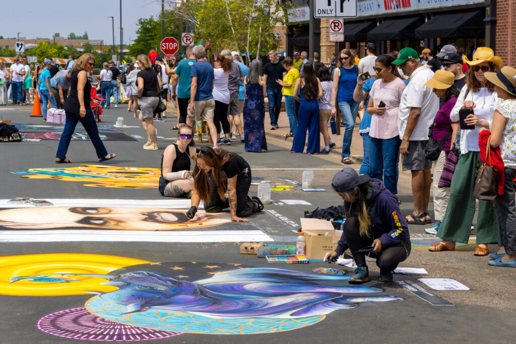 Outdoor Art & Chalk Zones